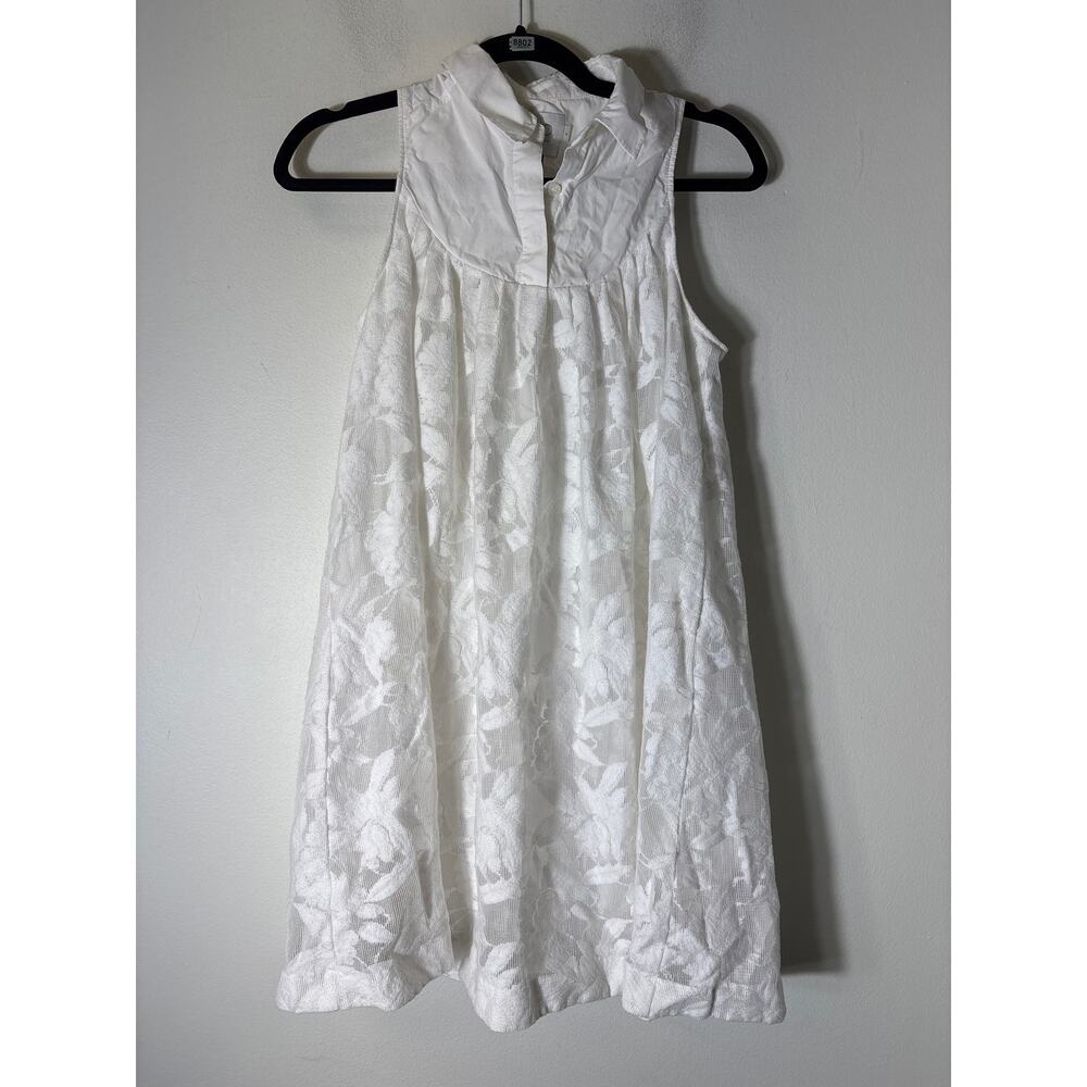 HD in Paris White Sleeveless Mini Dress Sz XS
